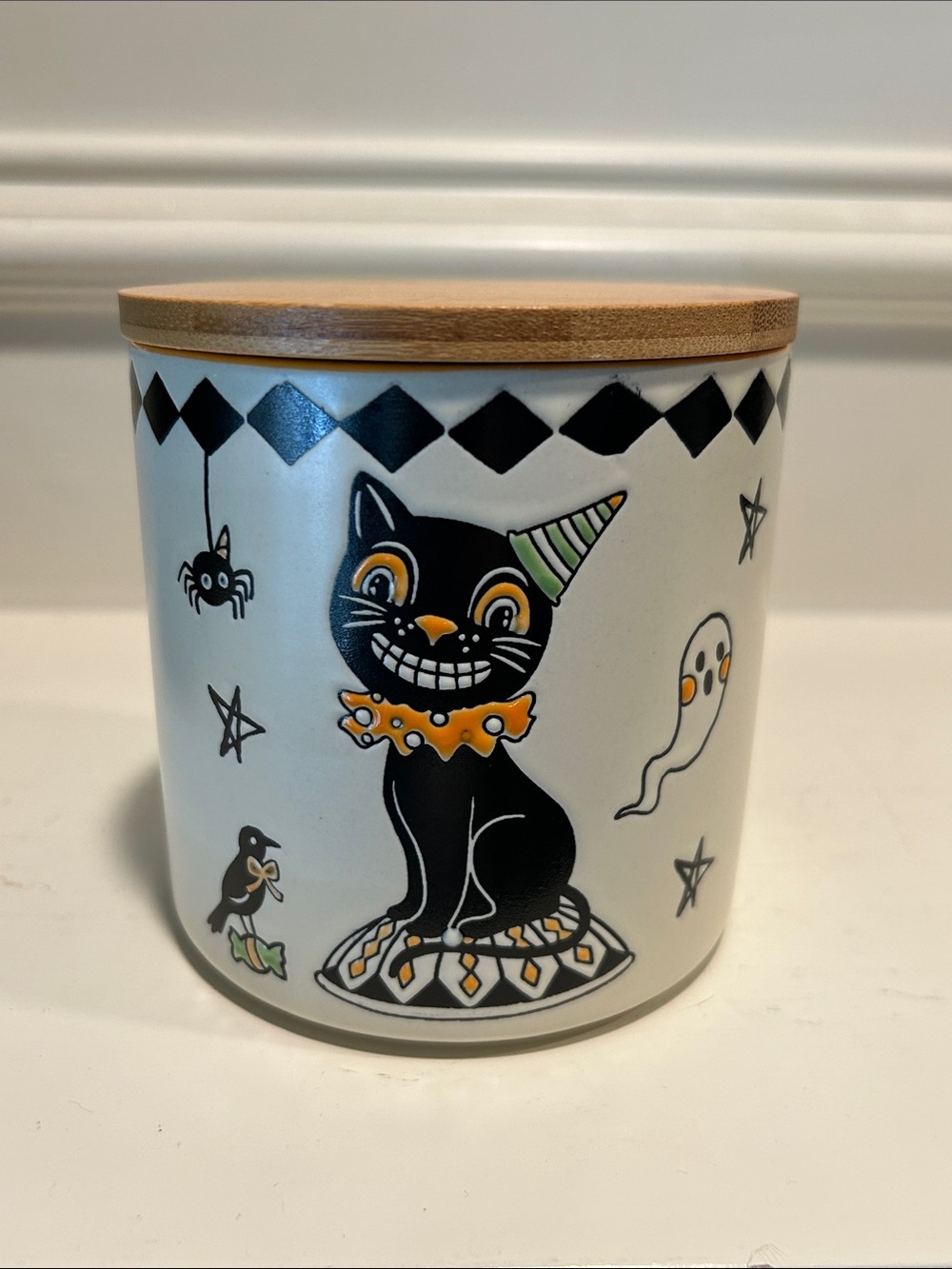 Eli + Ana "Creep Show" 4-inch Halloween Ceramic Canister